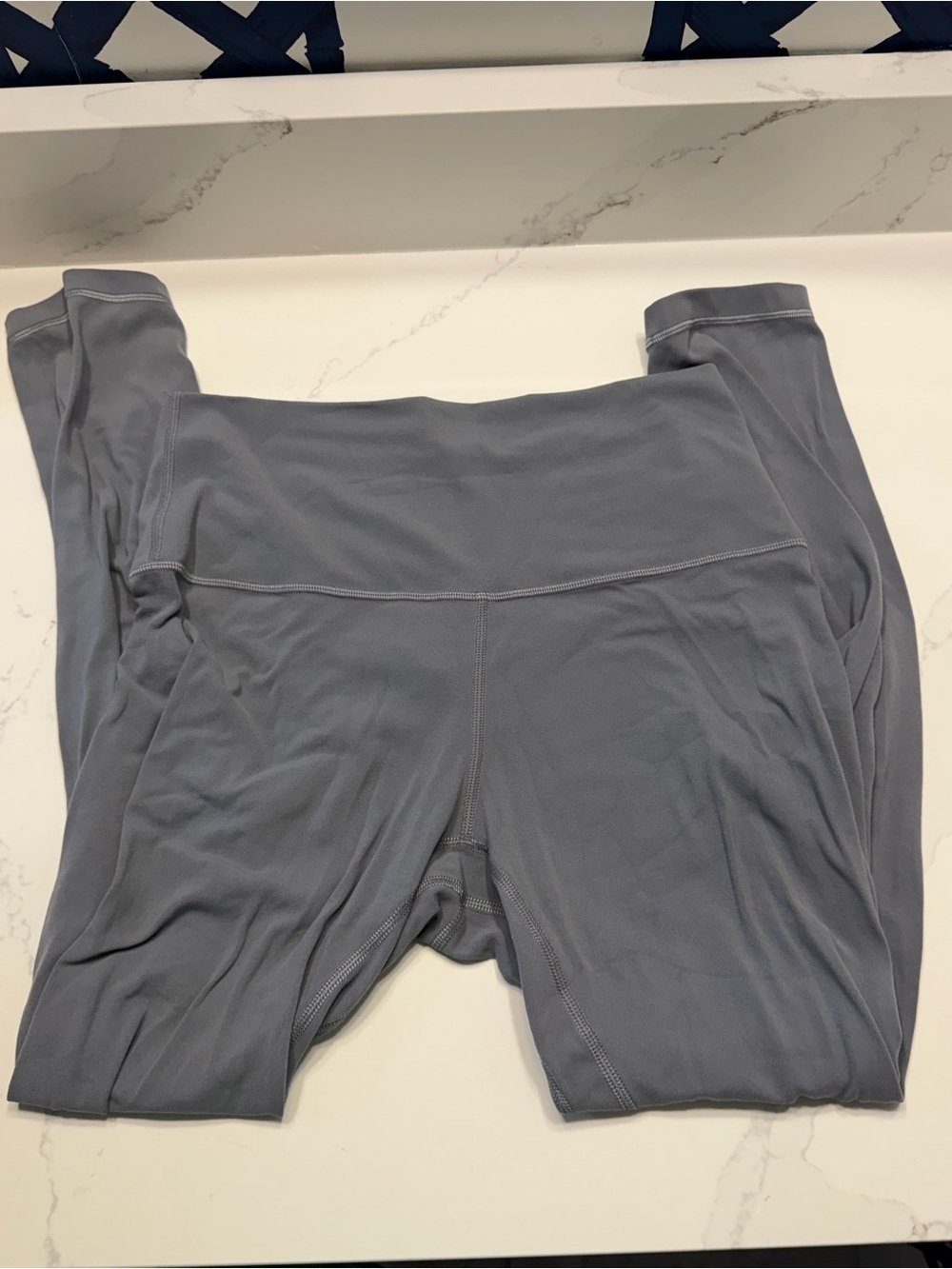 Lululemon grey/blue High-Rise Leggings